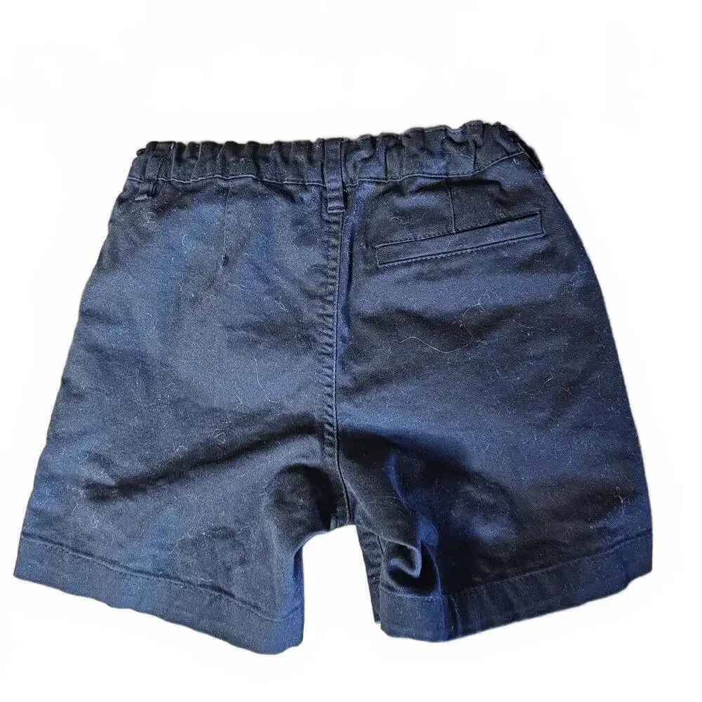 Old Navy Kids' Built-In Flex Black Shorts Size 7